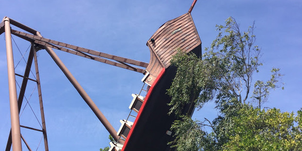 Rainbow's End will say goodbye to its iconic pirate ship ride. Photo / Rainbow's End