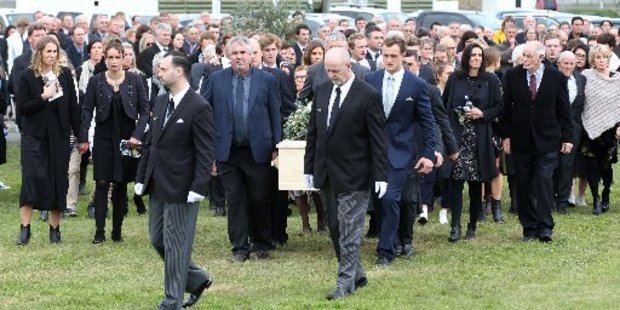 Paul Renton has been farewelled at the Hawke's Bay A&P Showgrounds.