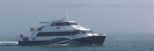 Ferries are very reliable and can take some of the strain from other public transport modes with much lower maintenance costs. Photo / Greg Bowker