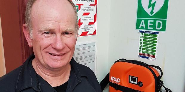 Eltham Vet Services have made a point to keep a defibrillator around.