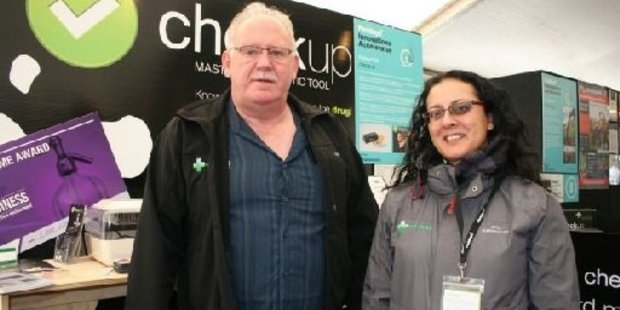 Farm Medix entrepreneurs Natasha Maguire and Leon Spurrell.