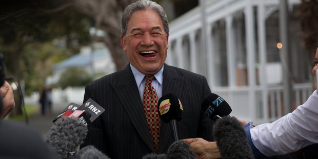 Winston Peters speaks from Parliament Winston Peters speaks from Parliament