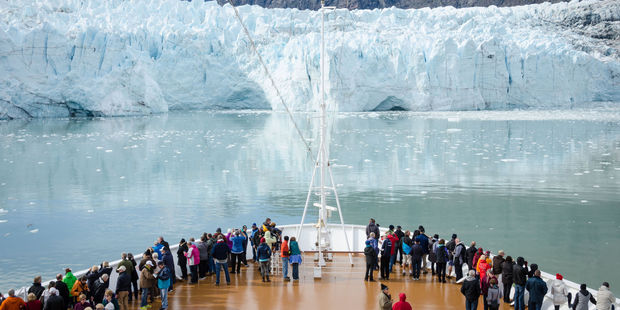 You'll succumb to hypothermia far quicker if you fall into Arctic waters. Photo / 123RF