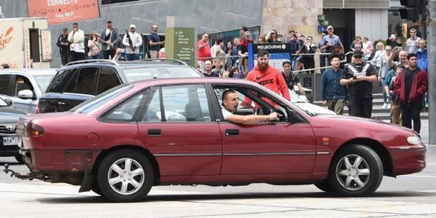 The driver of the car that killed five people in Melbourne. Photo / Herald Sun