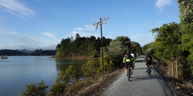 The Twin Coast Cycle trail in Northland is the latest to open. Photo / The Kennet Bros