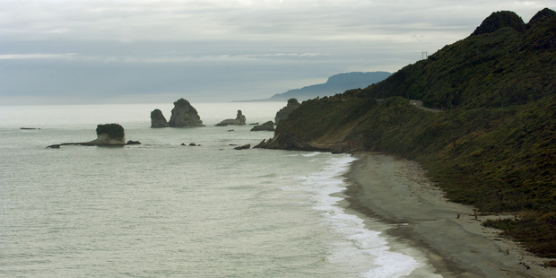 Police officers have been focusing on the Punakaiki to Fox River area over the past two days as they continue to look for Shelly Crooks. Photo / File