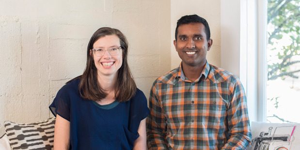 Left to right: Husband and wife duo Steph and Ravi Dass.