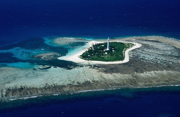 Amedee Island protects three natural breaks in the New Caledonian barrier reef. Photo / Getty Images