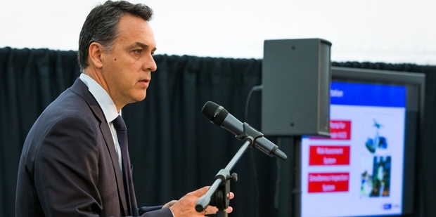Consul General of Colombia Juan Carlos Cadena Silva is "lucky to be alive" after the crash. Photo / Supplied