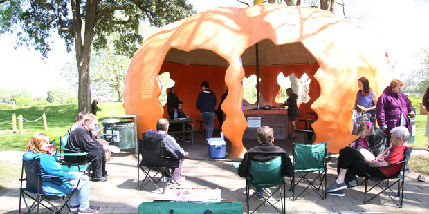 Spring Fling at Kowhai Park for mental health awareness. Photo/ Stuart Munro