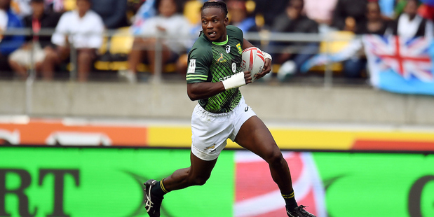 South Africa's Seabelo Senatla in action. Photo / Photosport