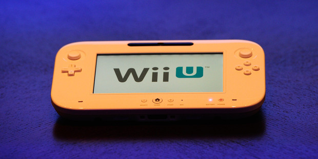 I'll miss U. The Wii U gamepad displayed at the console's E3 unveiling in 2011. Photo / Getty
