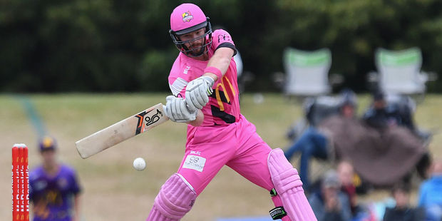 Tim Seifert - seen here playing T20 - had a career-best innings for Northern Districts. Photo / Getty