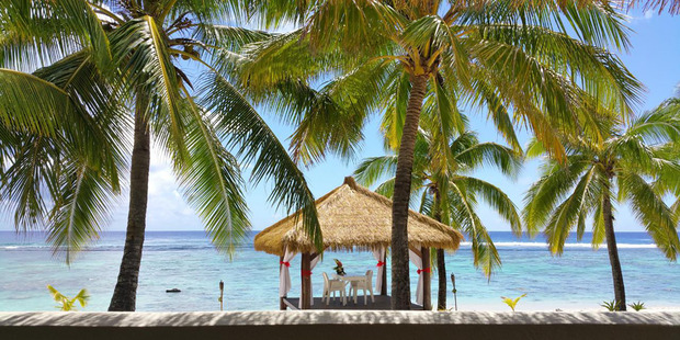 Crown Beach Resort and Spa on Rarotonga - where Vanessa was to have her wedding. Photo / Supplied