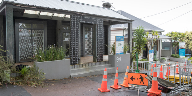 Number 94 Franklin Road, owned by top lawyer Marie Dhyrberg QC is for sale, is is protected because of views to Mt Eden. Photograph by Greg Bowker.