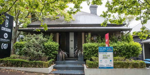 The four bedroom home at 88 Franklin Rd, Freemans Bay, is one of five owned by top lawyer Marie Dyhrberg QC and is for sale through Colliers International. Photo / Greg Bowker.