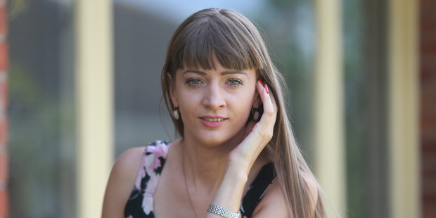 Russian Kiwi Olga Ovsyannikova at home in Auckland. Photo / Doug Sherring