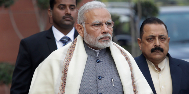 Indian Prime Minister Narendra Modi. Photo / AP