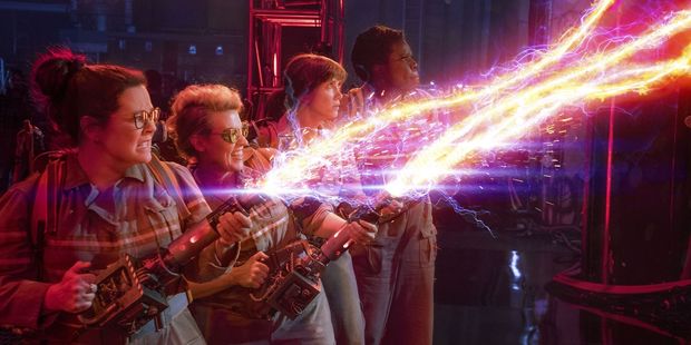 The cast of the all-female Ghostbusters, which was slammed at the box office. Photo/Supplied