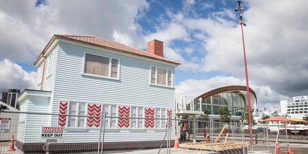 While former mayor Len Brown will be at Barfoot's function for Michael Parekowhai's sculpture The Lighthouse on February 9, no officials will be on hand to cut the ribbon at its official launch on February 11. Photo / Greg Bowker