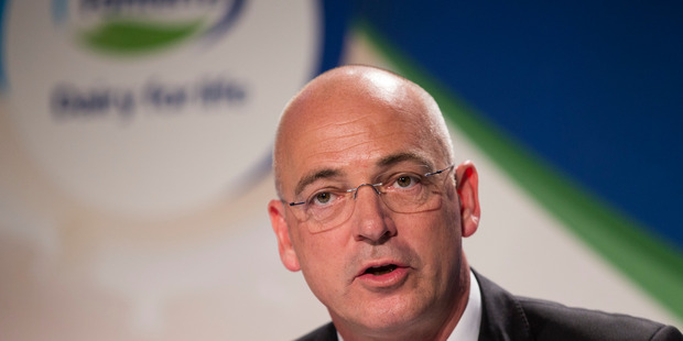 Fonterra CEO Theo Spierings at the announcement of the 2015 Annual Result for Fonterra. Photo / Jason Oxenham
