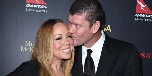Mariah Carey has penned a new tune about her break up with James Packer. Photo / AP
