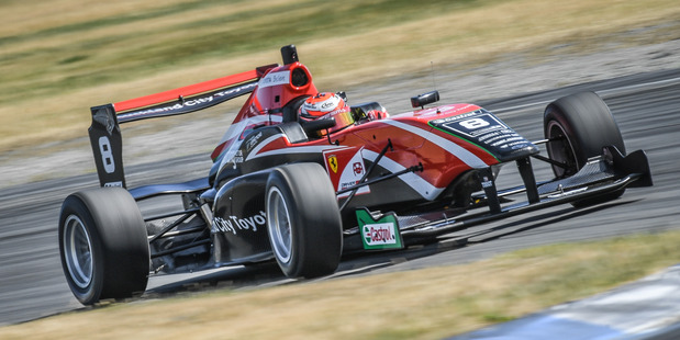 New Zealand's Marcus Armstrong in action at Hampton Downs. Photo / Supplied