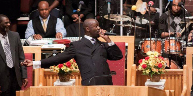 Reverend O. Jermaine Simmons, 37, pastor of Jacob Chapel Baptist Church in Tallahassee, Florida. Photo / Facebook