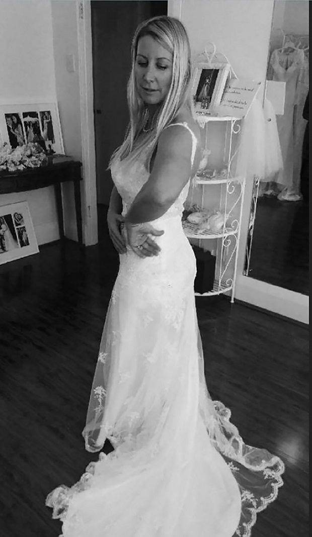 Jilted bride Vanessa's brand-new backless Jane Yeh dress has a starting price of $2,950. Photo / Trade Me