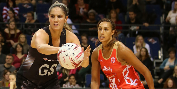 Te Paea Selby-Rickit was named player of the match in the Ferns dominant win this morning. Photo/PHOTOSPORT