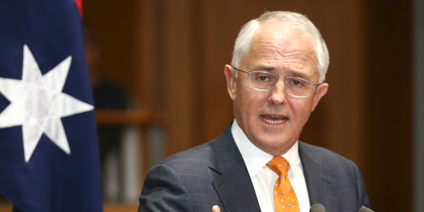 Australian Prime Minister Malcolm Turnbull. Photo / AP