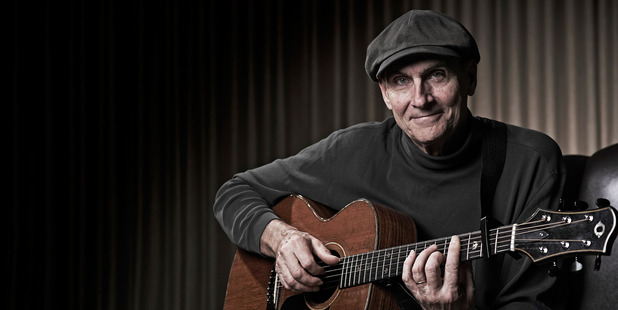 Portrait of American folk rock musician James Taylor. Photo / Getty