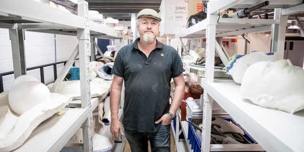 Roger Murray at his studio. Photo / Michael Craig