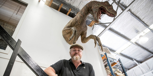 Roger Murray of Main Reactor is a TV and film props maker. Photo / Michael Craig