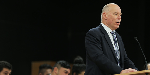 Under The Bridge video frame grab, Papakura High School principal John Rohs. Photo / Michael Craig