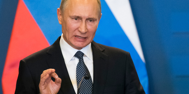 The Kremlin wants an apology addressed to Russian President Vladimir Putin. Photo / AP