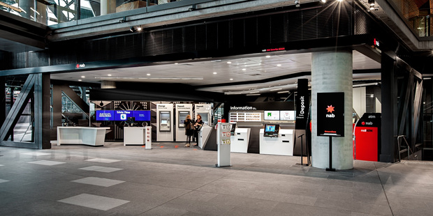 National Australia Bank's first-quarter unaudited cash earnings have slipped about 1 per cent to A$1.6 billion.