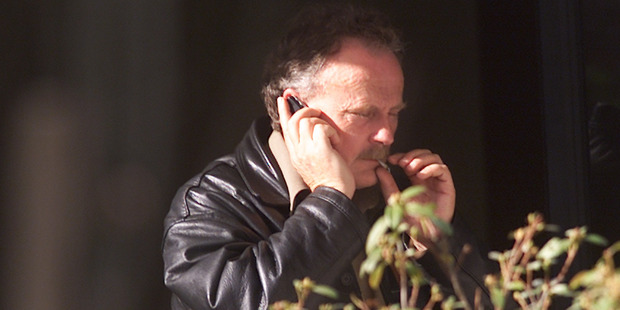 Miles John McKelvy, convicted fraudster and twice-discharged bankrupt, pictured in 2001. Photo / NZ Herald.