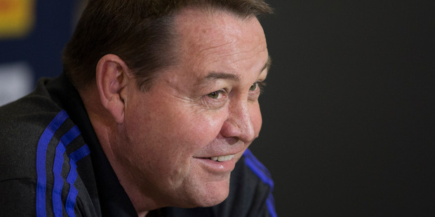New Zealand All Blacks head coach Steve Hansen. Photo / Brett Phibbs