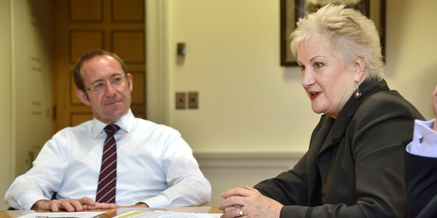 Labour health spokeswoman Annette King, here with party leader Andrew Little, said it was clear many older people are not getting high standards of medical care. Photo / File