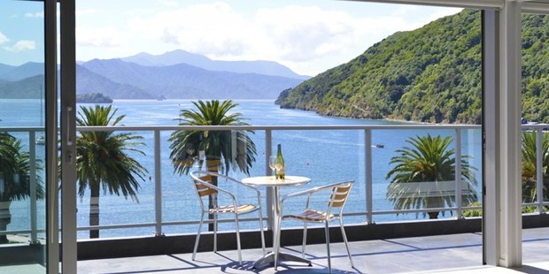 Seaview Waterfront Apartments in Picton was one of the properties that received awards from Booking.com. Photo / Supplied