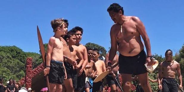 Loading The launch of the world's largest ceremonial war canoe. Photo / NZH Focus