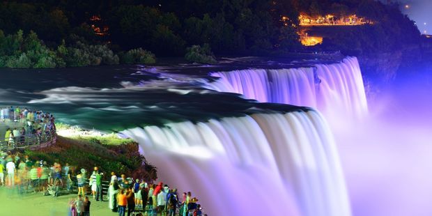 Niagara Falls is best viewed from the Canadian side. Photo / 123RF