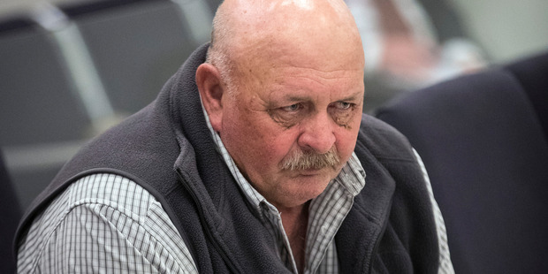 Graham Kennett, the truck driver with the digger who caused a crash on the motorway appears in the Auckland District Court. 17 February 2017. New Zealand Herald photo by Jason Oxenham.