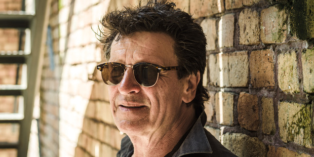 Barry Saunders, lead singer of The Warratahs who are this year celebrating 30 years together. Photographed Nov 2016 by Ted Baghurst.