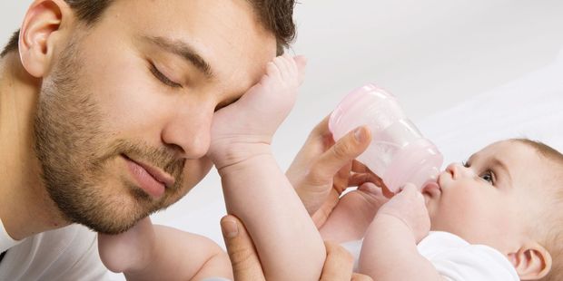 New research has shown how Kiwi dads are also prone to pre- and post-natal depression. Photo / 123RF
