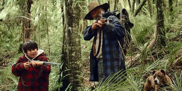 A screen shot featuring actors Julian Dennison (left) and Sam Neill from Taika Waititi's film, Hunt for the Wilderpeople, which premiered at Regent 3 Cinemas on Wednesday night.
WAG 01Apr16 -