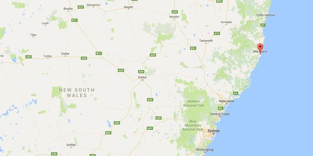 Emergency alert telephone warnings have been issued to those in the region. Photo / Google Maps