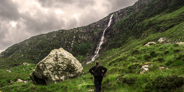 Eas a' Chual Aluinn, Assynt is three times as high as Niagra Falls. Photo / Getty Images