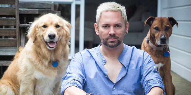 Steven Oates is overseeing a dog show at this year's Pride Festival. Photo / Jason Oxenham